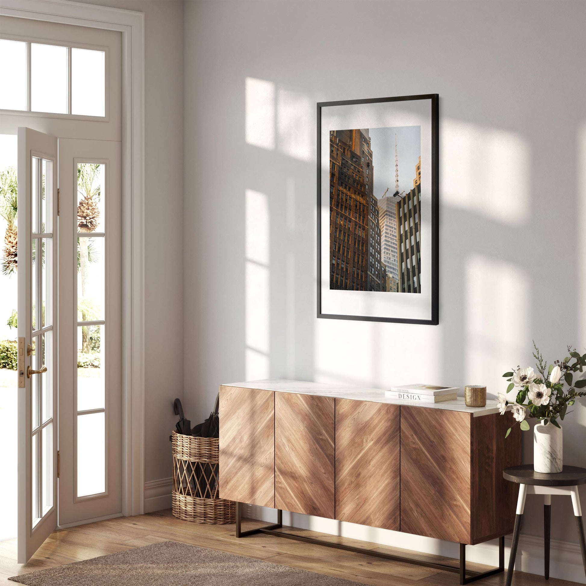 Fine art print of Facades of 10 Times Square Midtown Manhattan