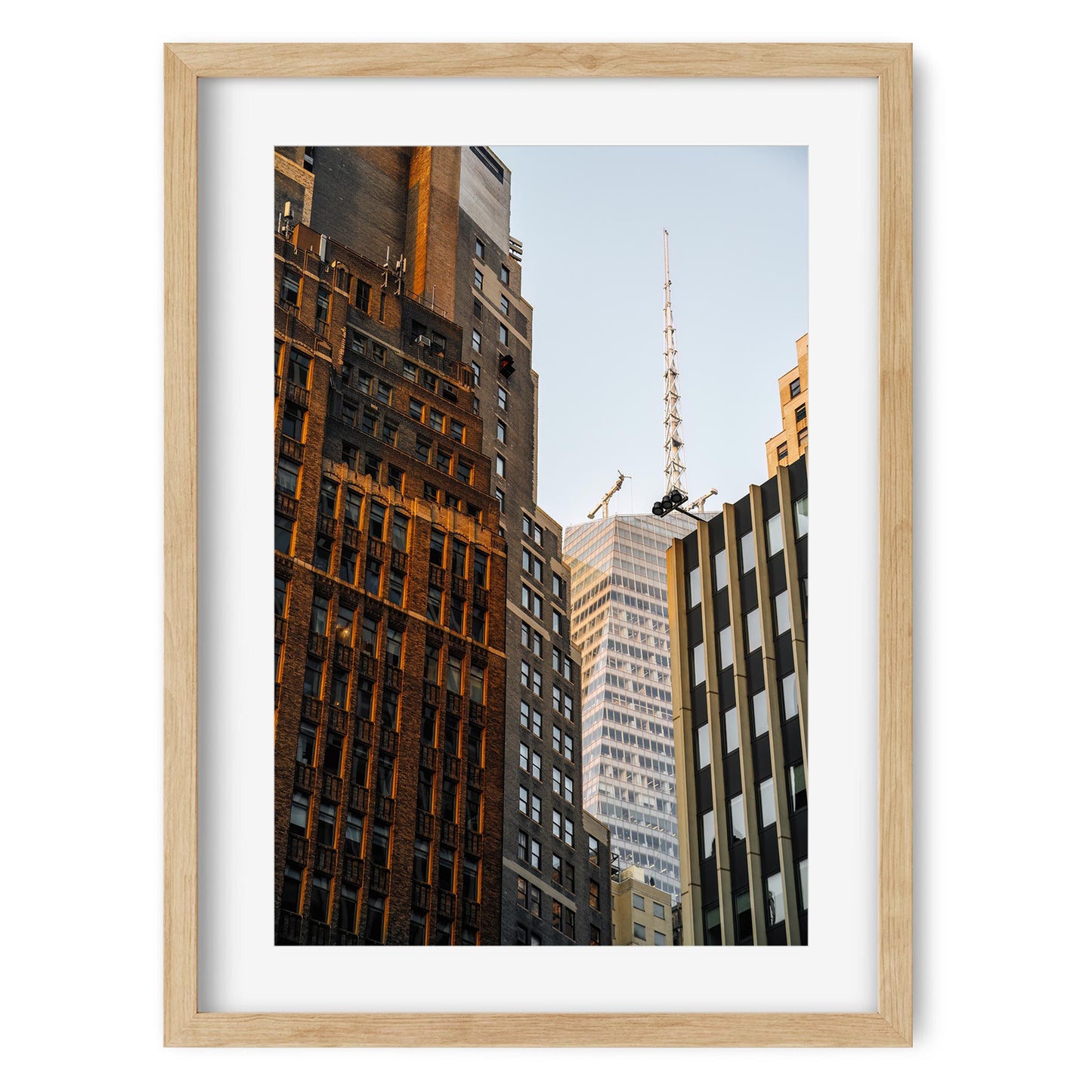 Fine art print of Facades of 10 Times Square Midtown Manhattan