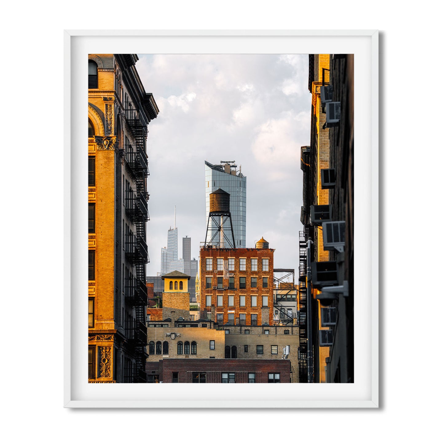 Fine Art Print of Water Tower on 29 E 10th Street Greenwich Village