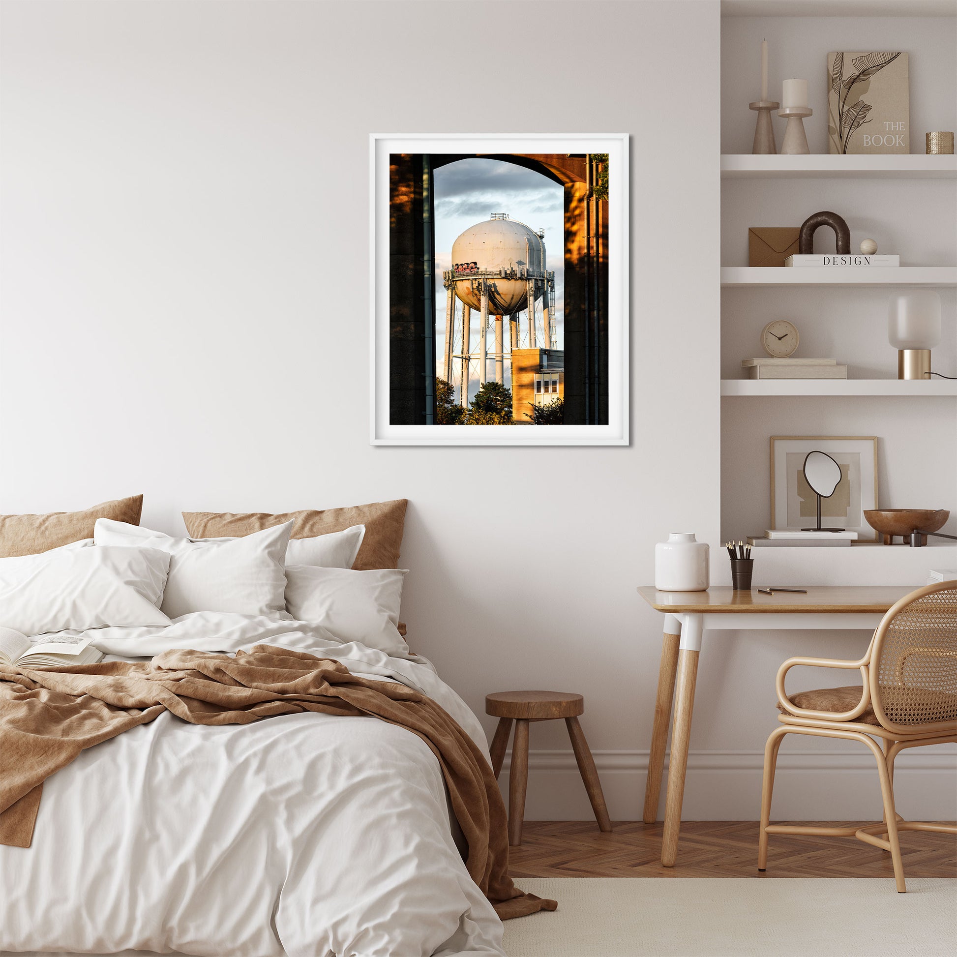 Fine Art Print of Water Tower on Randall’s Island New York City