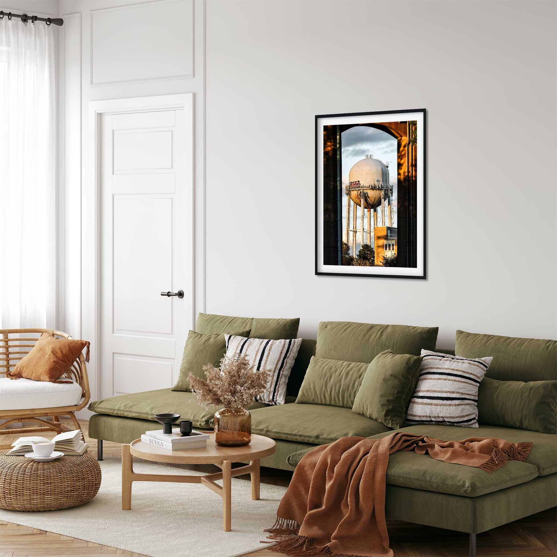 Fine Art Print of Water Tower on Randall’s Island New York City