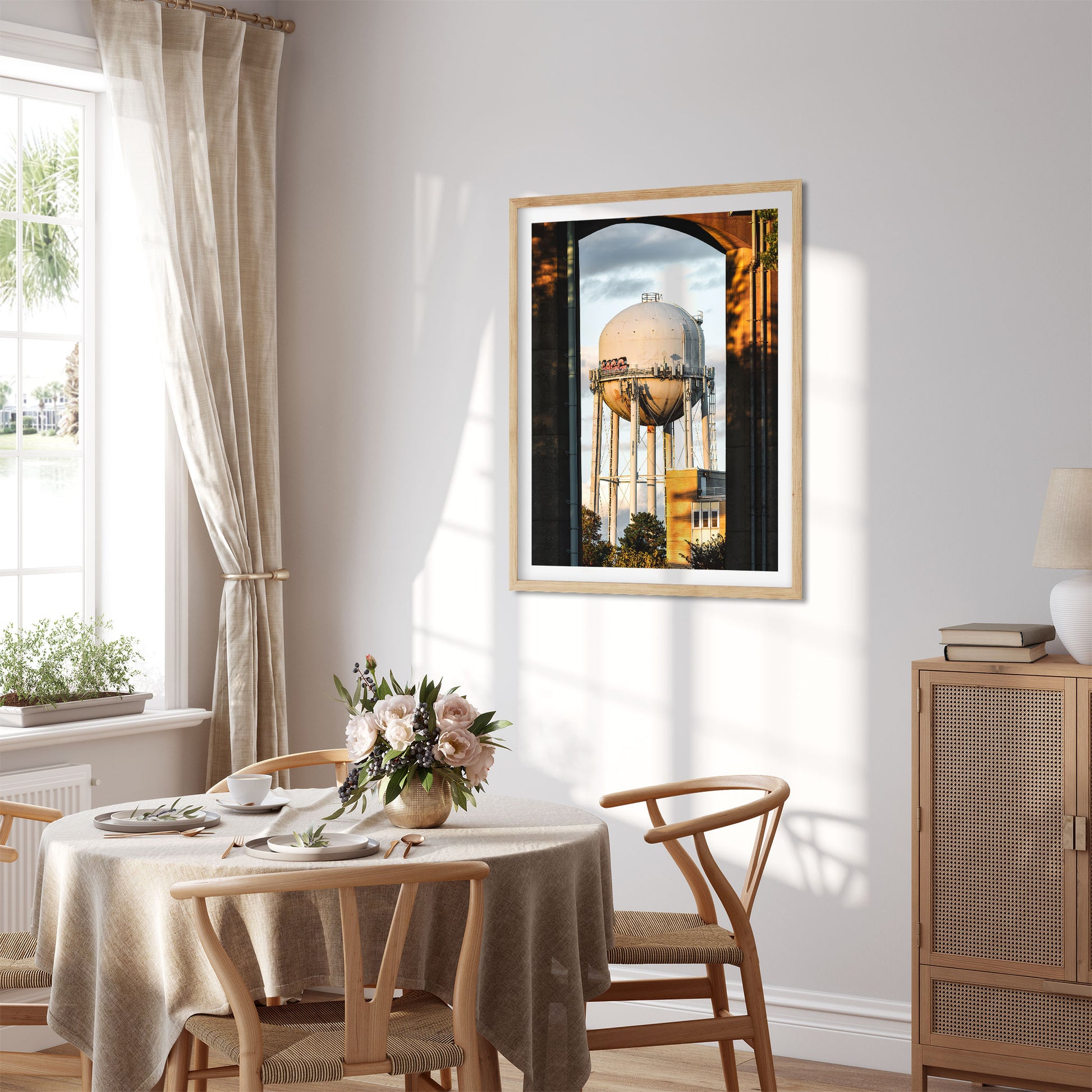 Fine Art Print of Water Tower on Randall’s Island New York City