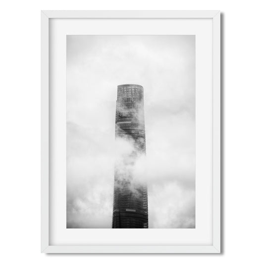 Shanghai Tower in the clouds 2025