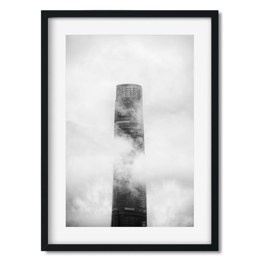 Shanghai Tower in the clouds 2025