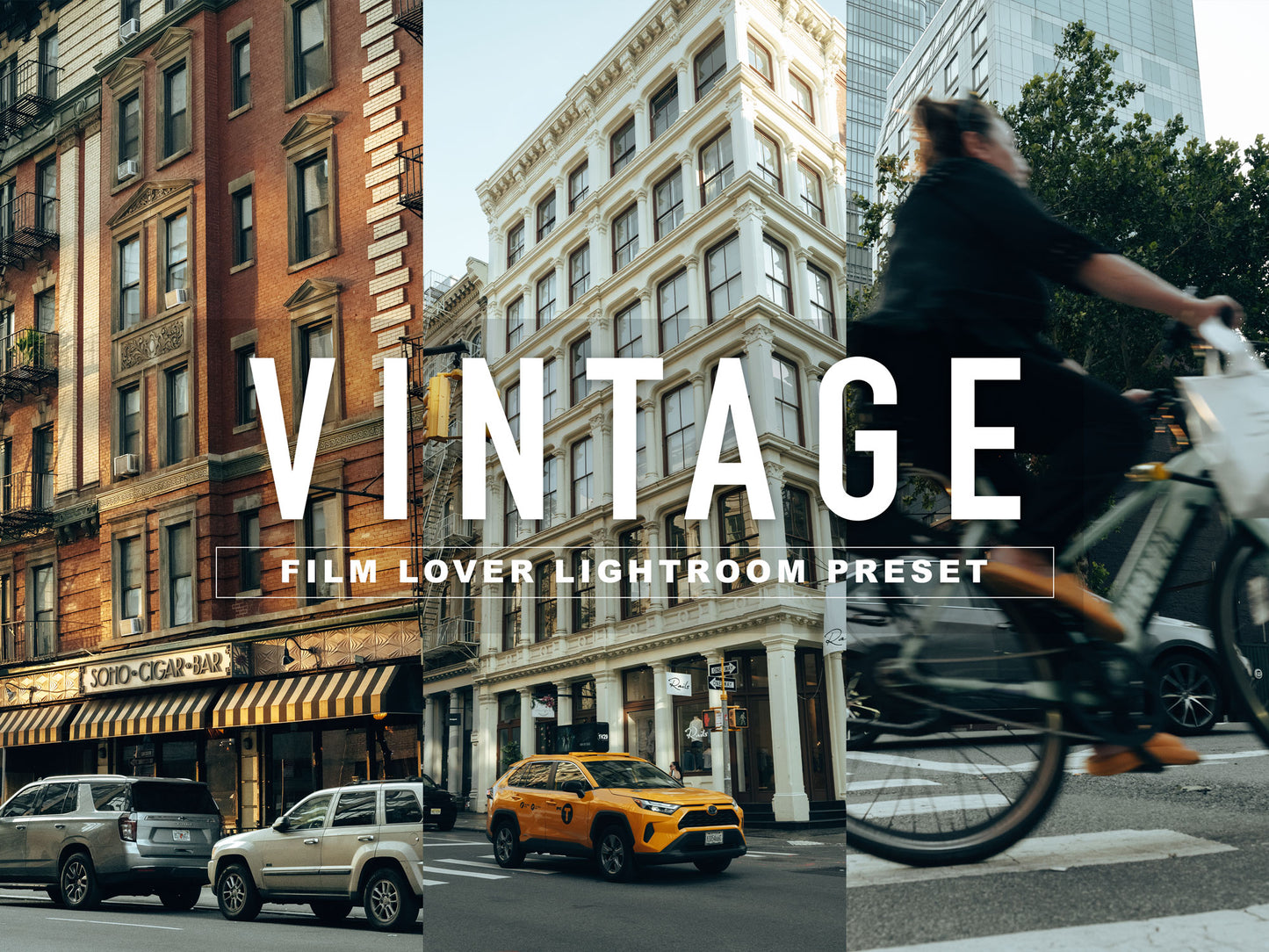 VINTAGE - FILM LOVER - Lightroom Preset