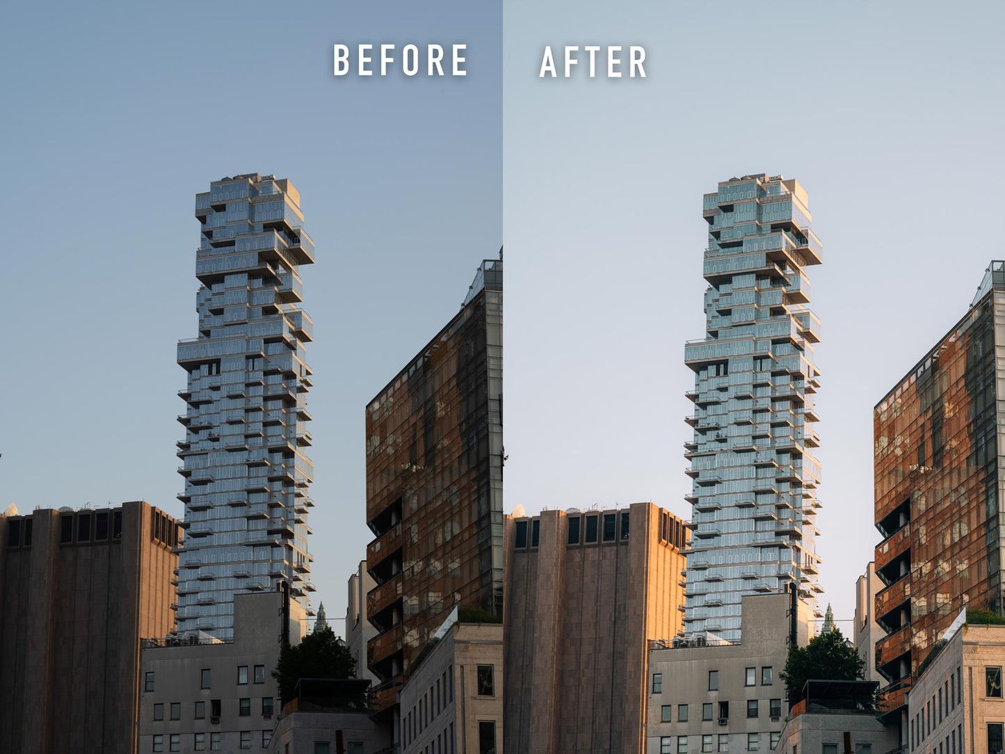 GOLD - FILM LOVER Lightroom Preset